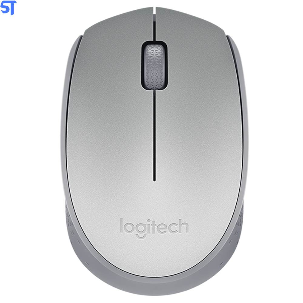 Mouse Logitech Wireless M170 Prata