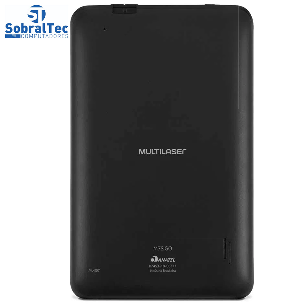 Tablet Multilaser M7S GO Wi-Fi 7 Pol. 16GB Quad Core Android 8.1 Preto - NB316X outlet