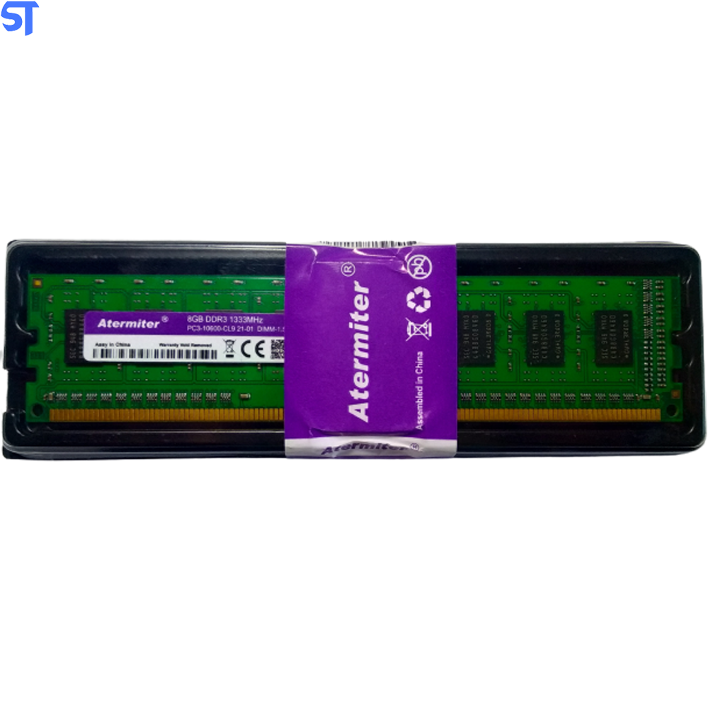 Memoria Ram Desktop DDR3 8GB 1333MHz Atermiter Para Intel