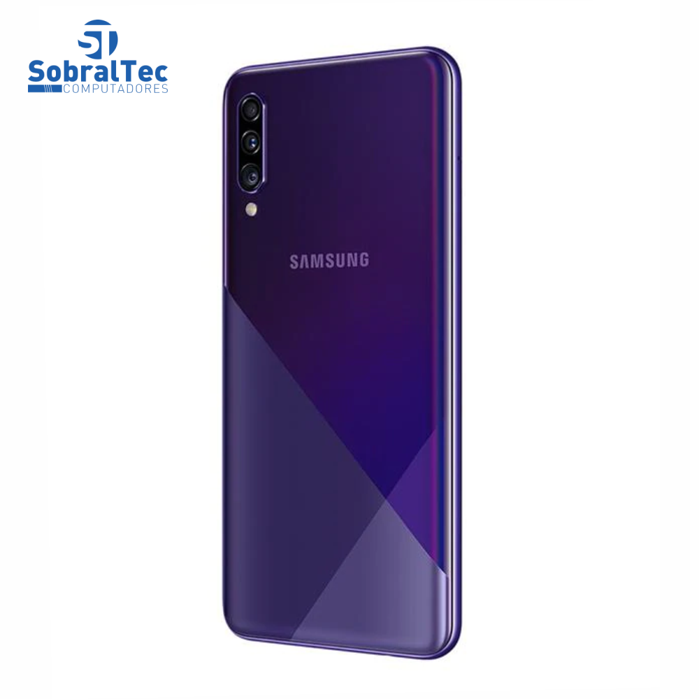 Smartphone Samsung Galaxy A30s Violeta 64GB 4GB RAM Tela Infinita De 6.4" Câmera Traseira Tripla Leitor Digital