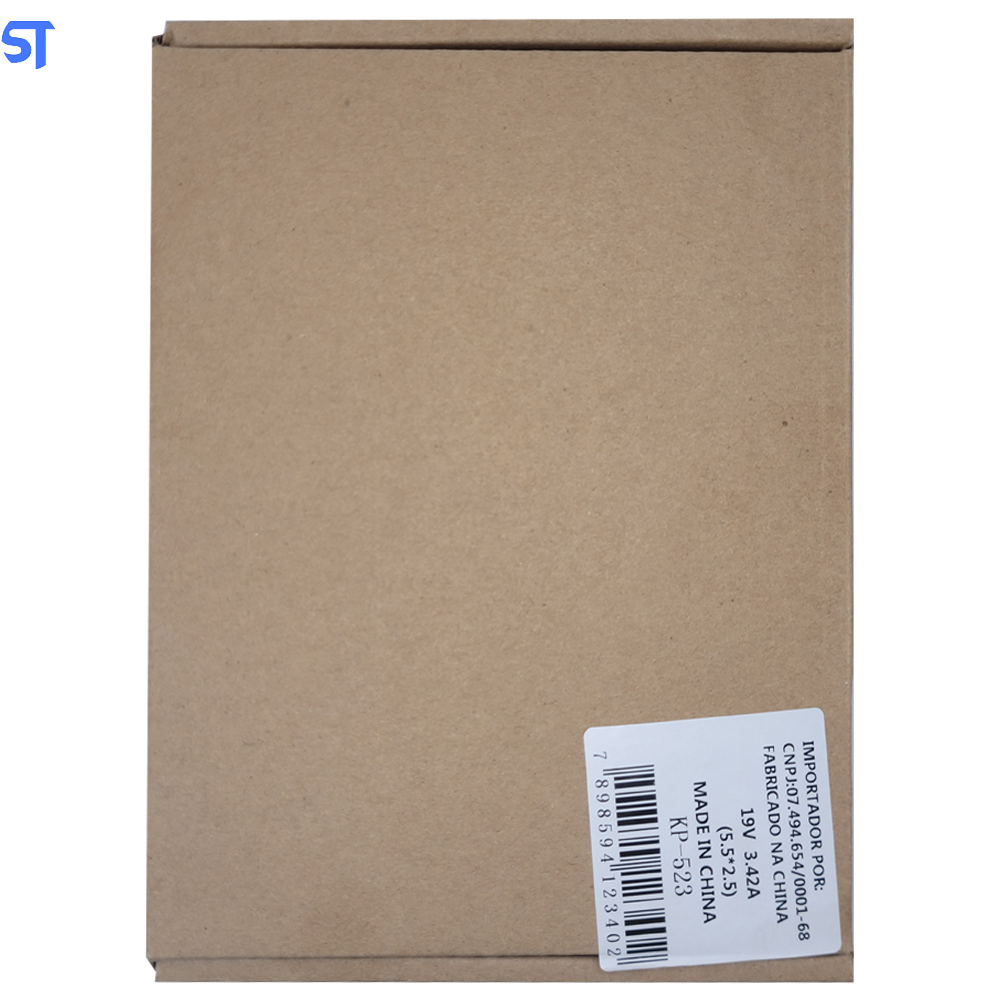 Fonte Notebook 19V 3.42A Positivo Asus Toshiba Pino 5.5x2.5mm 65W Knup KP-523