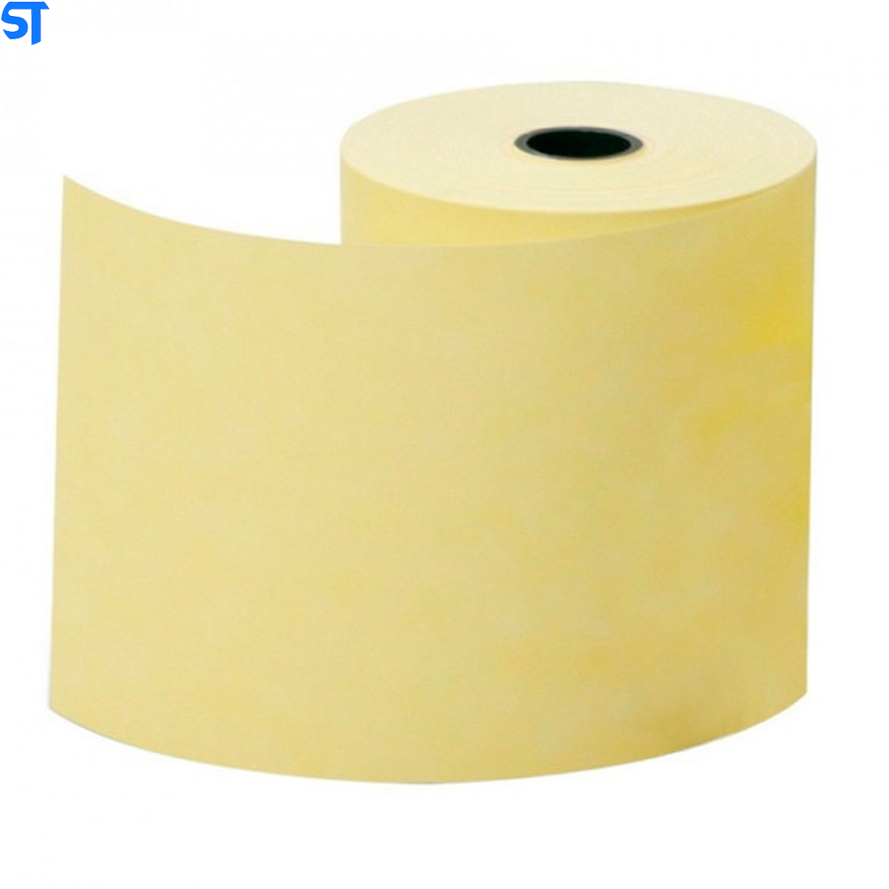Bobina Térmica Amarela 80mm x 40m 1 Via. Amarela ( Unidade ) Rio Branco
