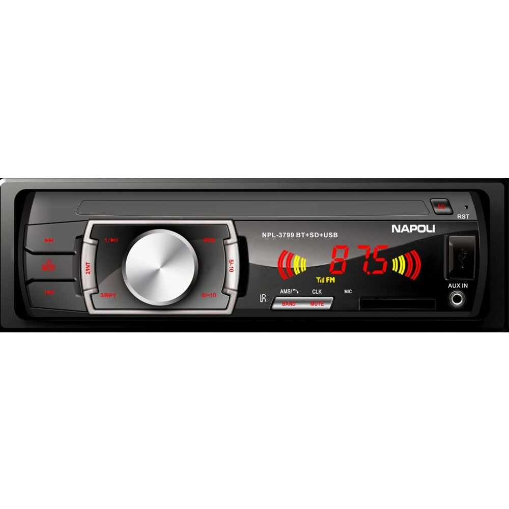 Toca Radio Napoli Npl-3799 Bluetooth - Usb - Cartão Sd - Mp3