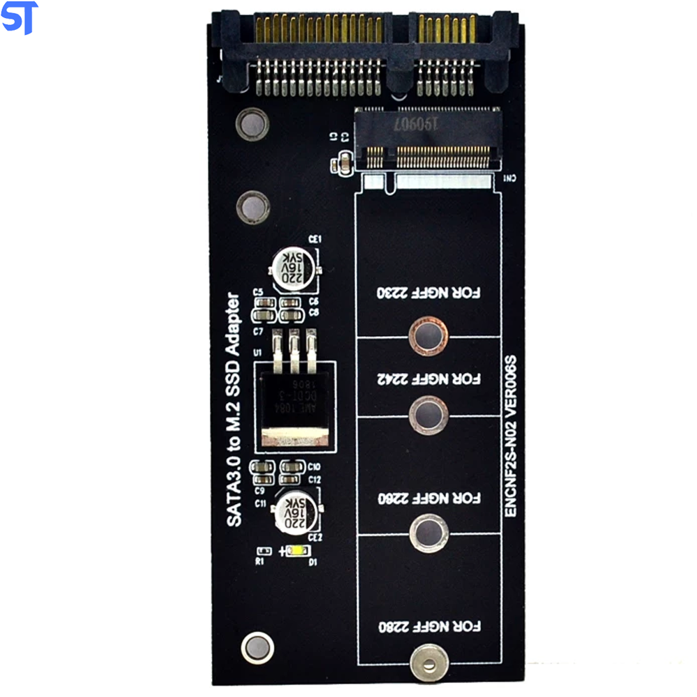 Adaptador de SSD M.2 NGFF Para Sata3 de 2,5 30/42/60/80mm