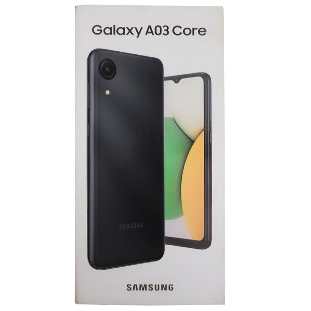 Smartphone Samsung Galaxy A03 Core 32GB Onyx 4G - Octa-Core 2GB Ram 6,5” Câm 8MP + Selfie 5MP