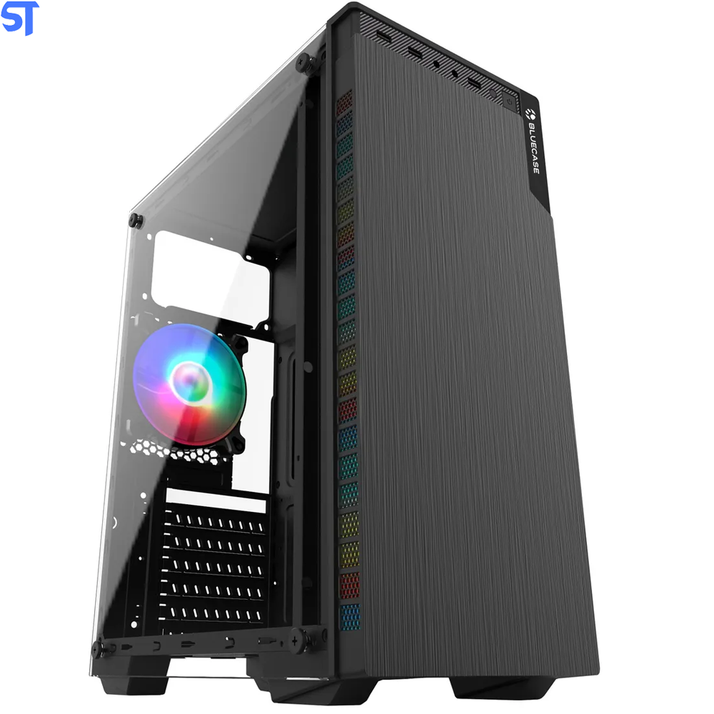 Gabinete Gamer Bg-030 Preto Bluecase S/ Fonte / Usb 3.0