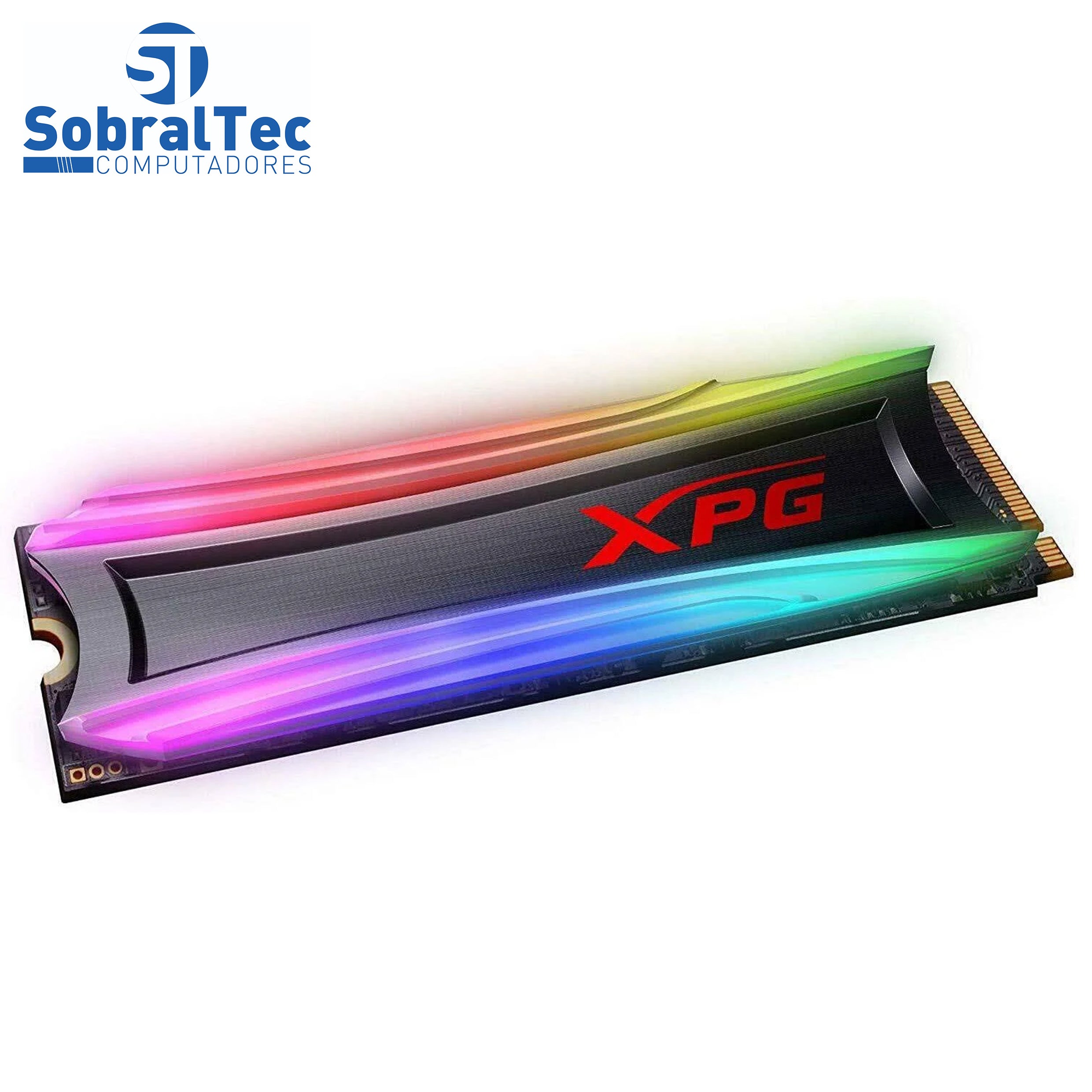 SSD M.2 256Gb Com RGB Spectrix S40G RGB PCIe M.2 2280