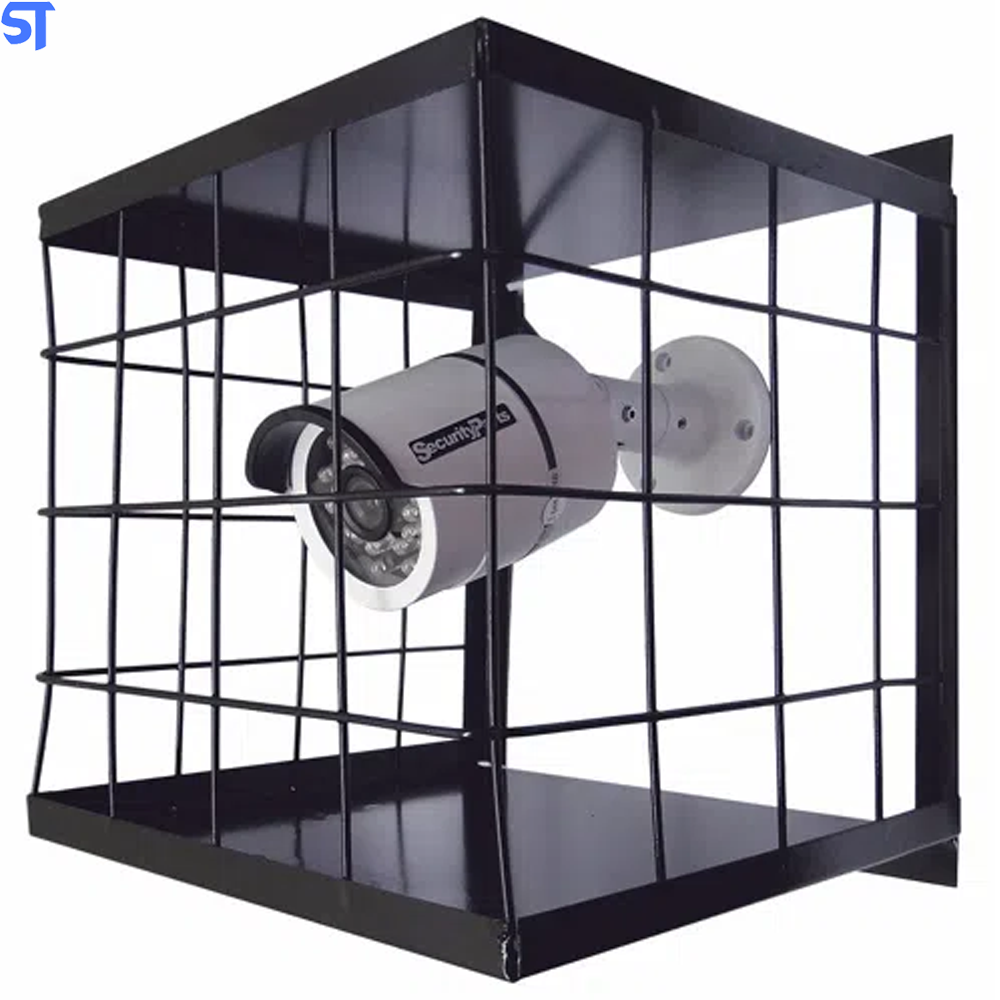 Grade de Proteção Para Camera de Segurança 20cm x20cm x20cm Preto