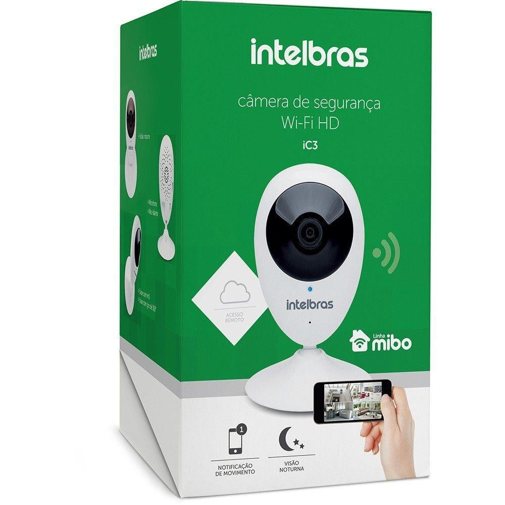Camera de Segurança Wi-Fi HD iC3 Linha Mibo Intelbras