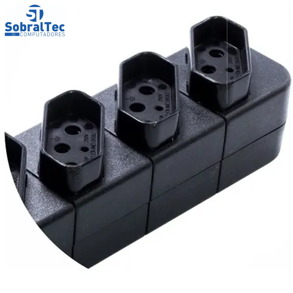 Protetor Eletrico Super Premium 5 Tomadas 5 Metros Emplac