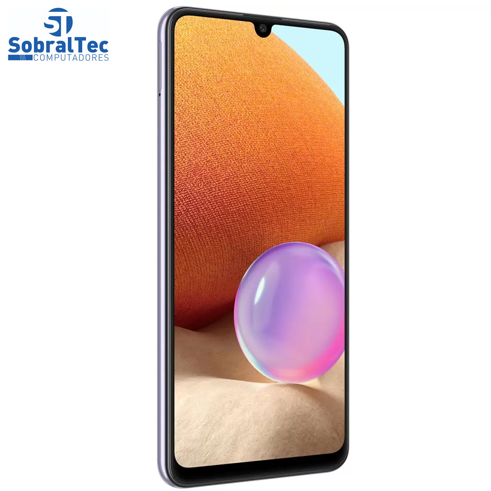 Smartphone Samsung Galaxy A32 4G 128GB 4GB RAM Tela de 6.4'' Violeta SM-A325M/DS