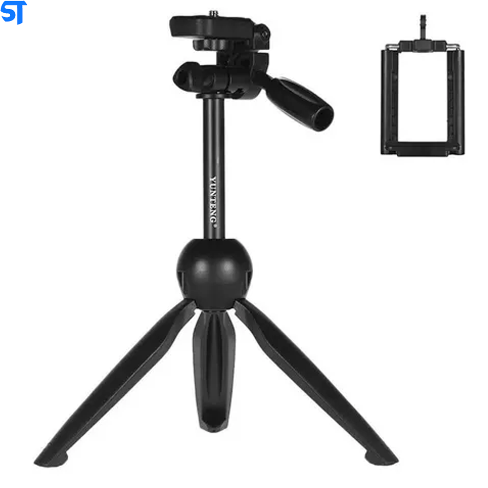 Suporte Tripé Ajustável Para Celular E Câmera Multifunção Yunteng- VCT-2280