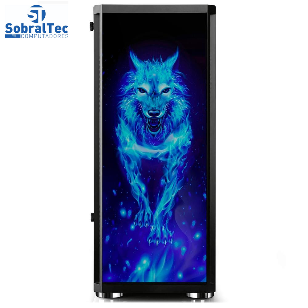 Gabinete Gamer Bg-026 Preto Bluecase  Sem Fonte / Usb 3.0