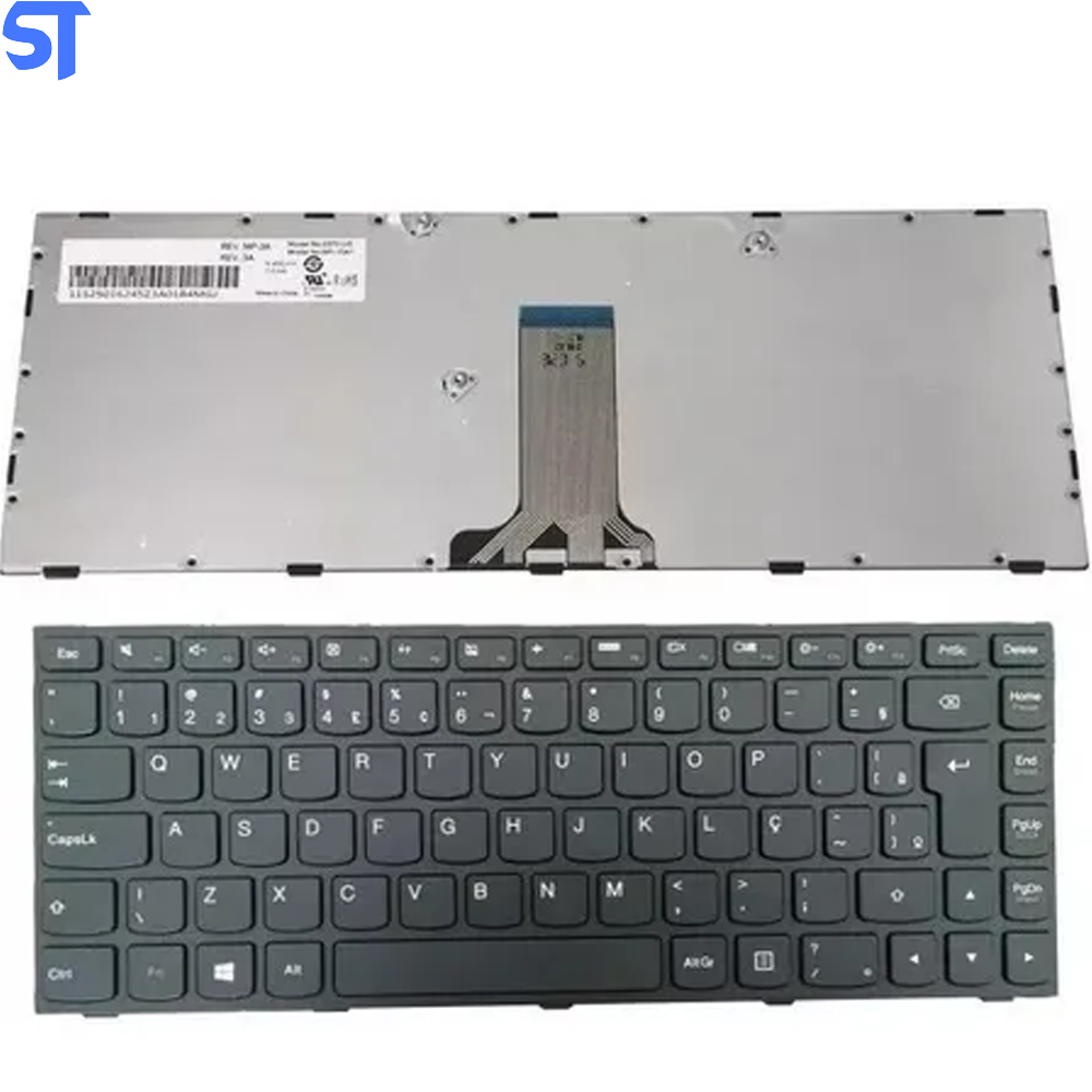 Teclado Notebook Lenovo Ideapad G4O - B40 SERIES Padrao Br Pn SN20F50861 Preto