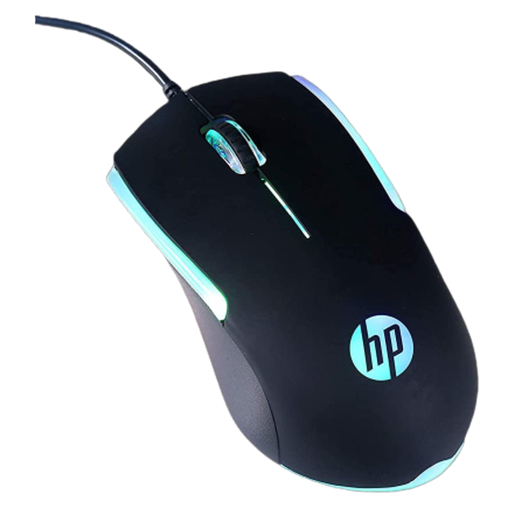 Mouse Gamer HP M160 com 1.000 Dpi RGB LED - Preto
