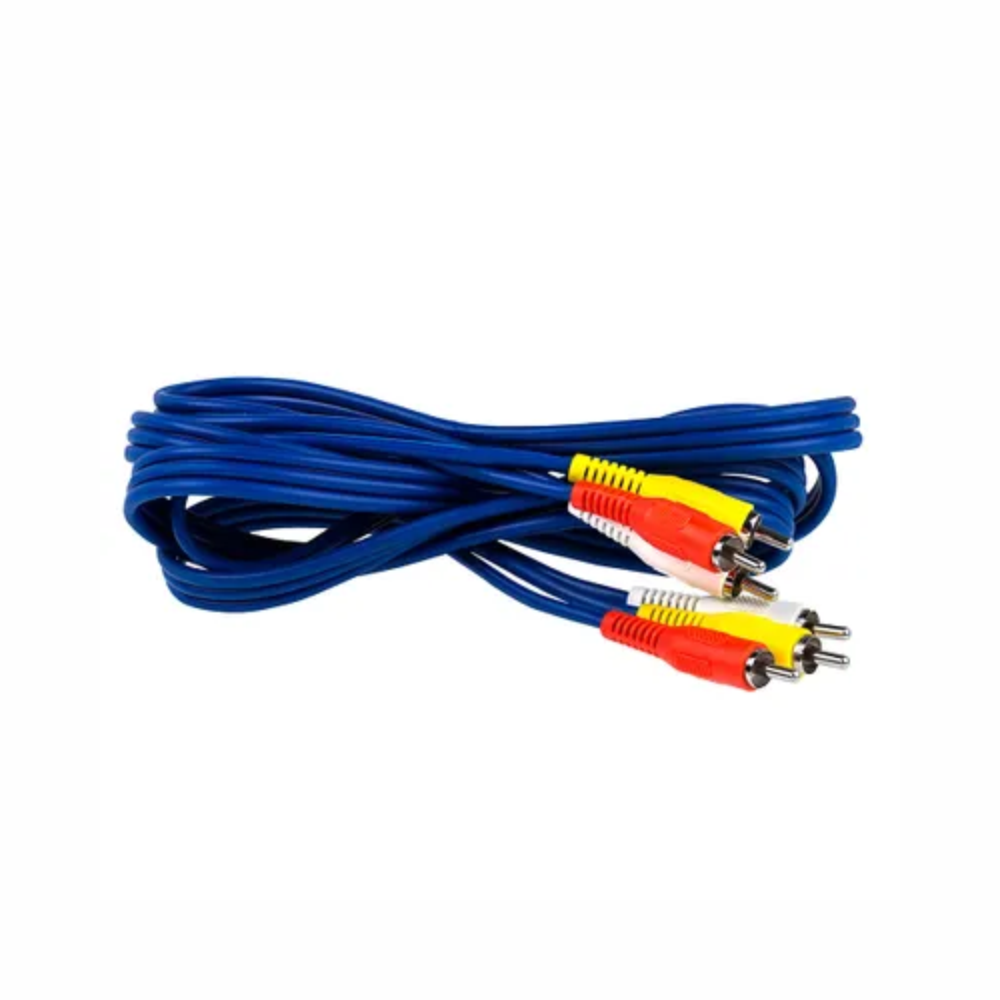 Cabo RCA 1,80MT Azul