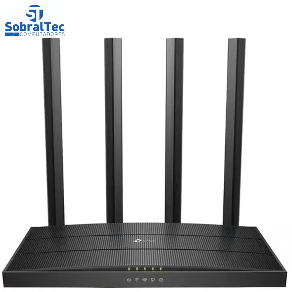 Roteador TP-Link Archer C80 Gigabit Wireless MU-MIMO AC1900 Dual Band BD 600MBPS Em 2.4GHZ + 1300 Em 5 GHz