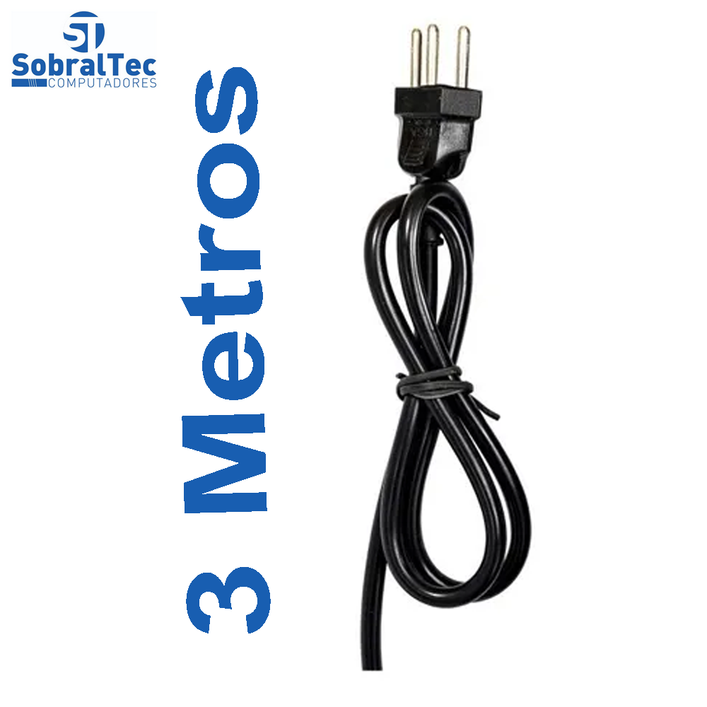 Protetor Eletrico Super Premium 6 Tomadas 3 Metros Emplac