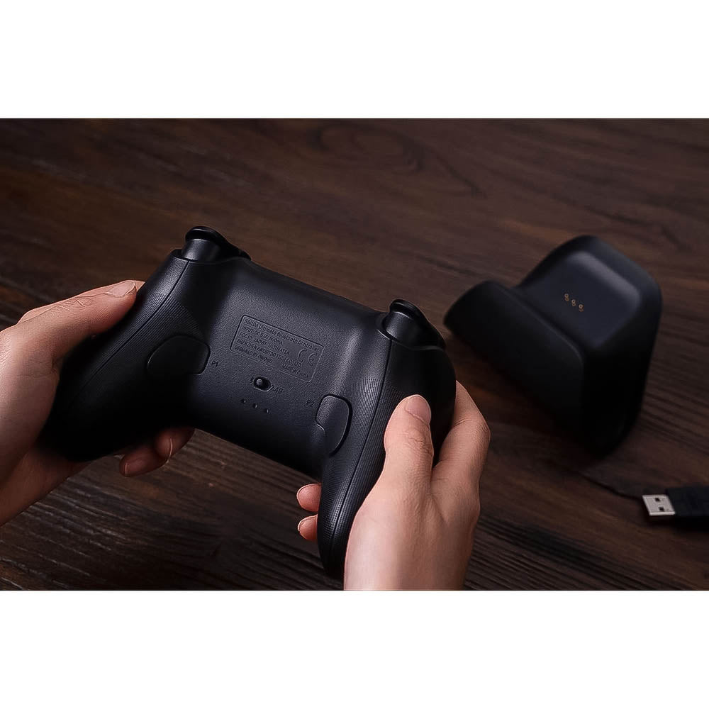 Controle Joystick Bluetooth 8BitDo Ultimate C/ Base Carregamento, Wireless  Compatível Com Switch, Windows e Steam Deck