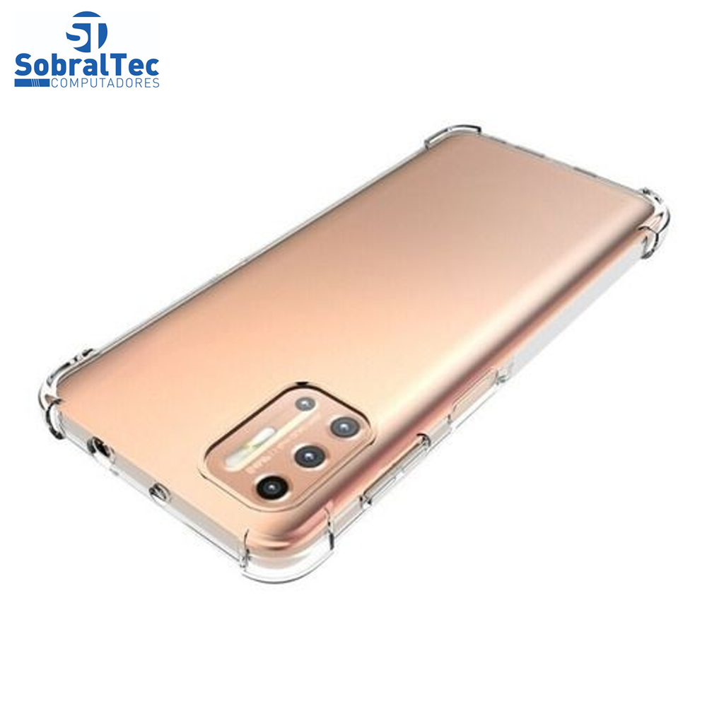 Case De Silicone Transparente  Anti Impacto Para Moto G9 Plus