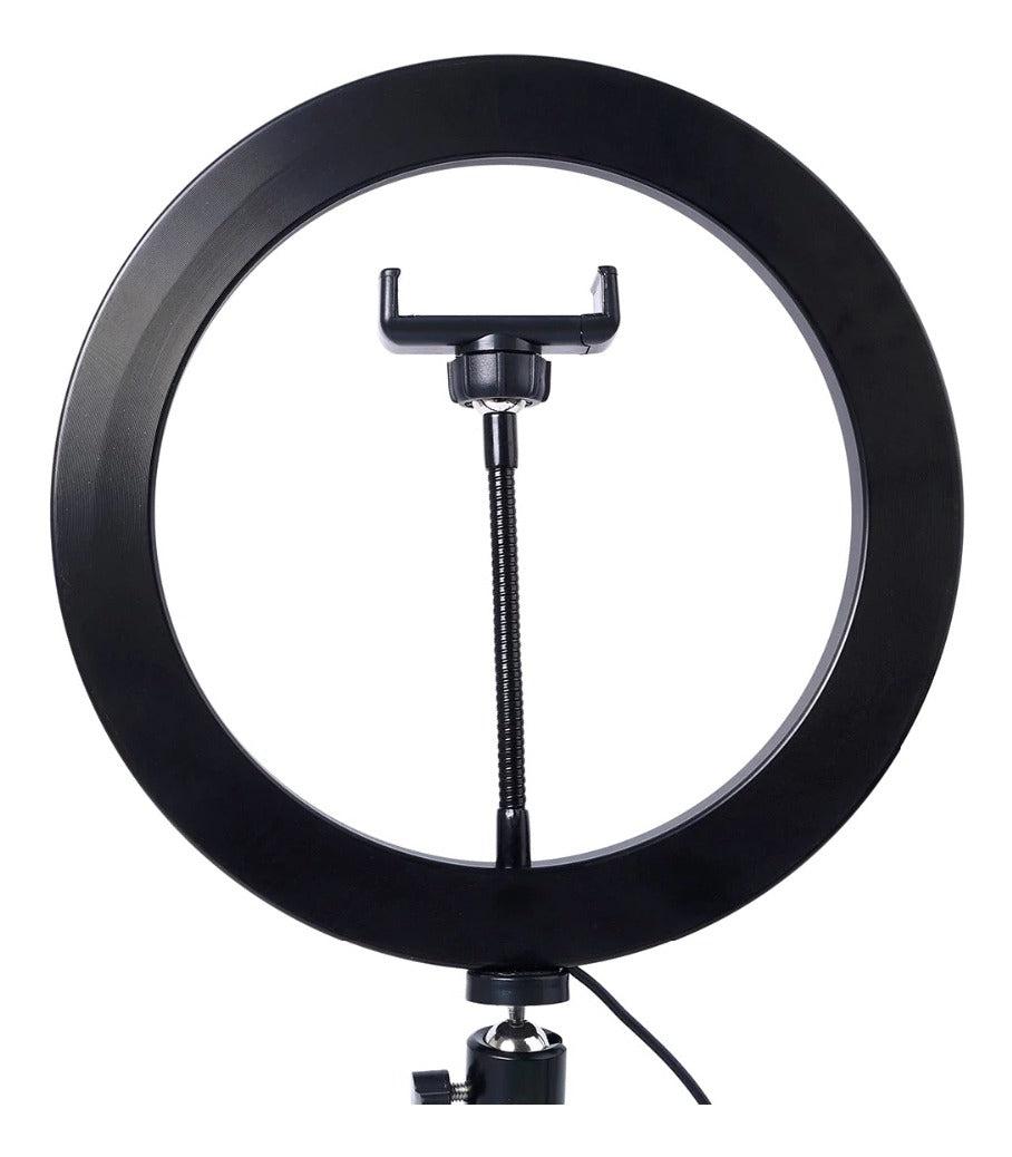 Iluminador Ring Ligth Anel Luz 26cm Led Fotos Mak