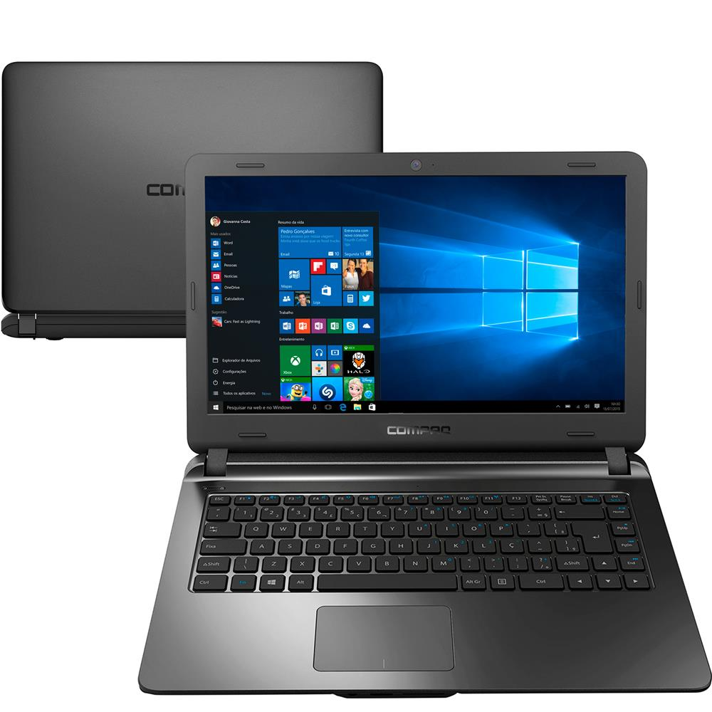 Notebook Compaq Core i3-5005U 4GB -HD SSD 120GB- Tela 14” Windows 10 Presario CQ21
