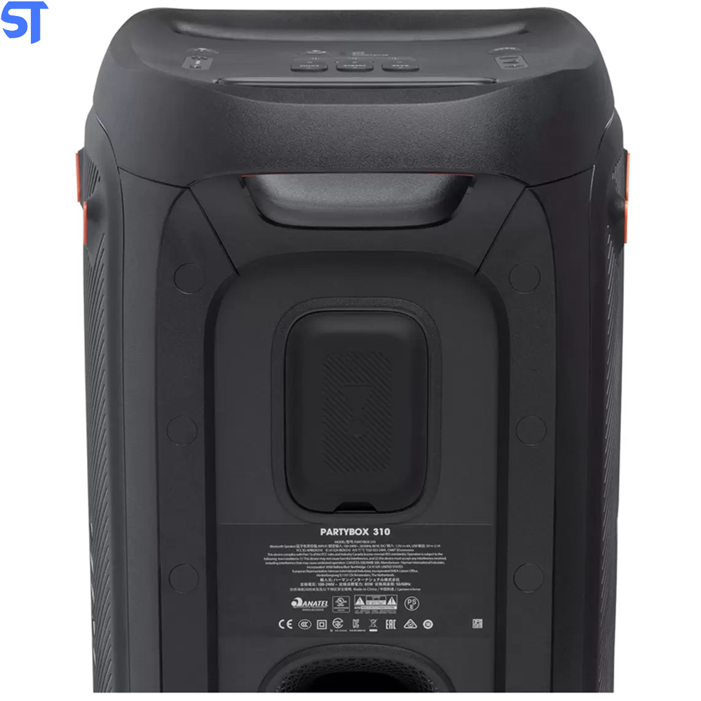 Caixa de Som JBL PartyBox 310 Bluetooth Portátil - Amplificada USB com Tweeter
