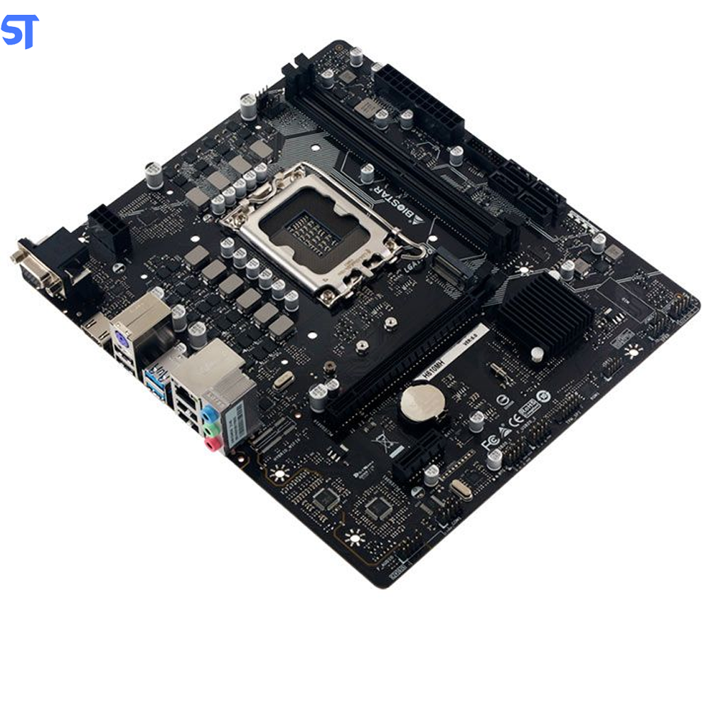 Placa Mãe Biostar H610MH, Chipset H610, Intel LGA 1700, DDR4 mATX, 12ª Geração