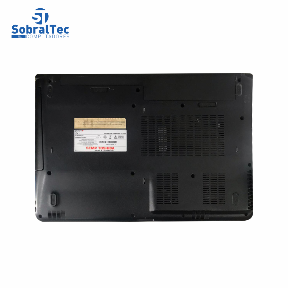 Notebook Semp Toshiba STi Infinity Tela 16:9 6Gb Ram Hd 320Gb AMD Vision Dual Core NA 1401 - USADO