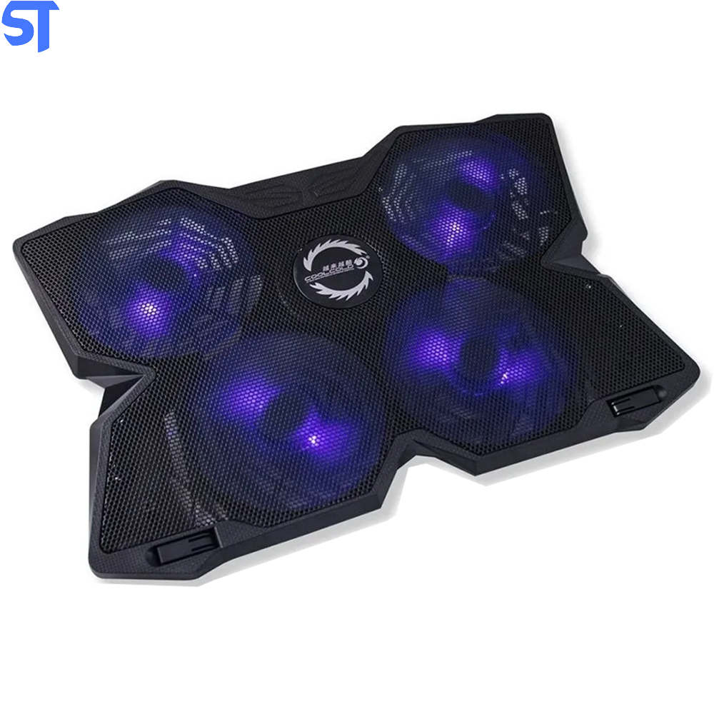 Base Refrigeradora Com 4 Coolers Para Notebook CoolCold ICE Magic 2