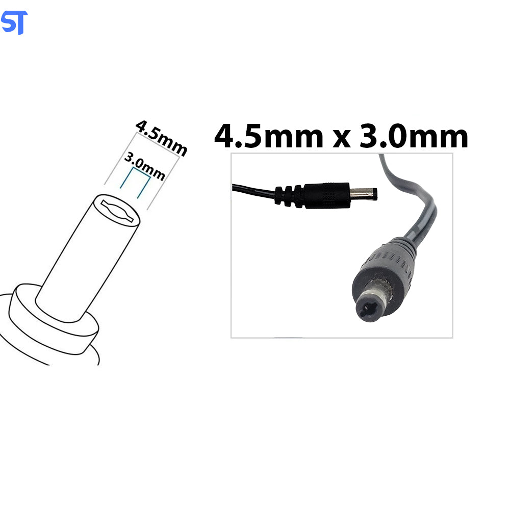 Fonte de Alimentação AC/DC 12V 3.5A Plug P4 Pino 4.5mm x 3.0mm - Sagemcom