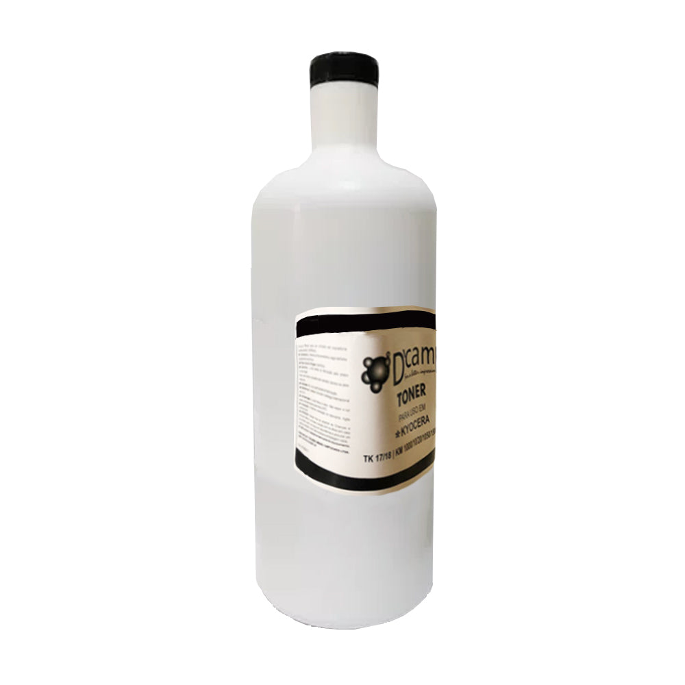 Refil Toner D'camp Kyocera 1 Kg | TK 17/18 | KM 1000/ 10/20/ 1050/ 1500/ 1820