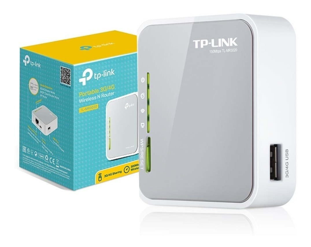 Roteador TP-Link Wireless TL-MR3020 3G / 3.75G ( 150 Mbps )