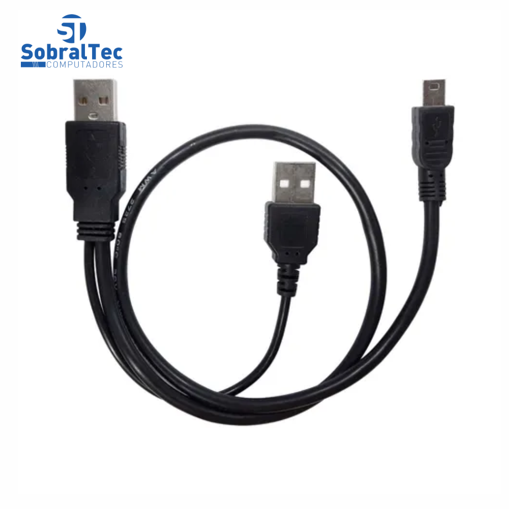 Cabo Y Usb 2.0 Para HD Externo Samsung Seagate LG Toshiba Sony