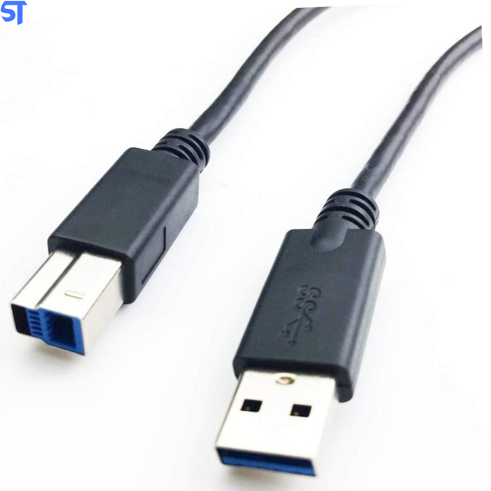 Cabo USB A 3.0 Macho x USB B 3.0 Macho AWM 80° 30V Honglin