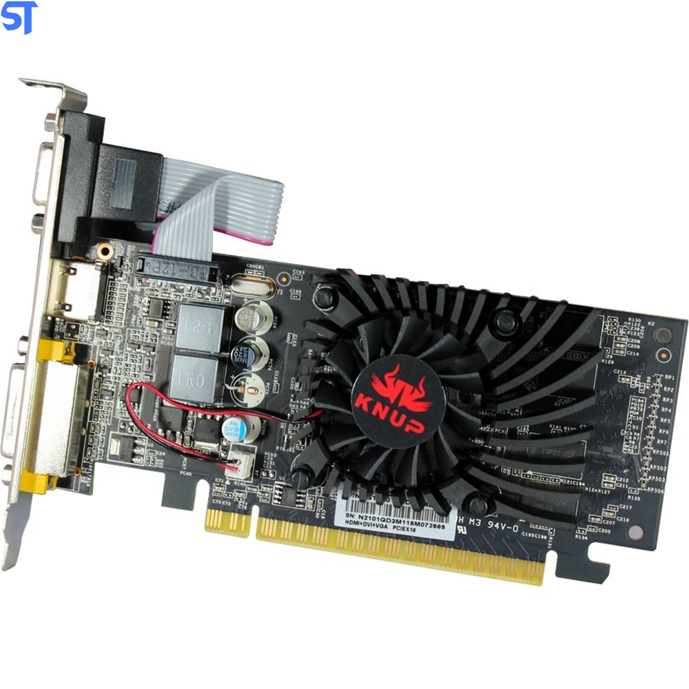 Placa De Vídeo Nvidia Geforce GT210 1Gb Ddr3 Knup Kp-gt210