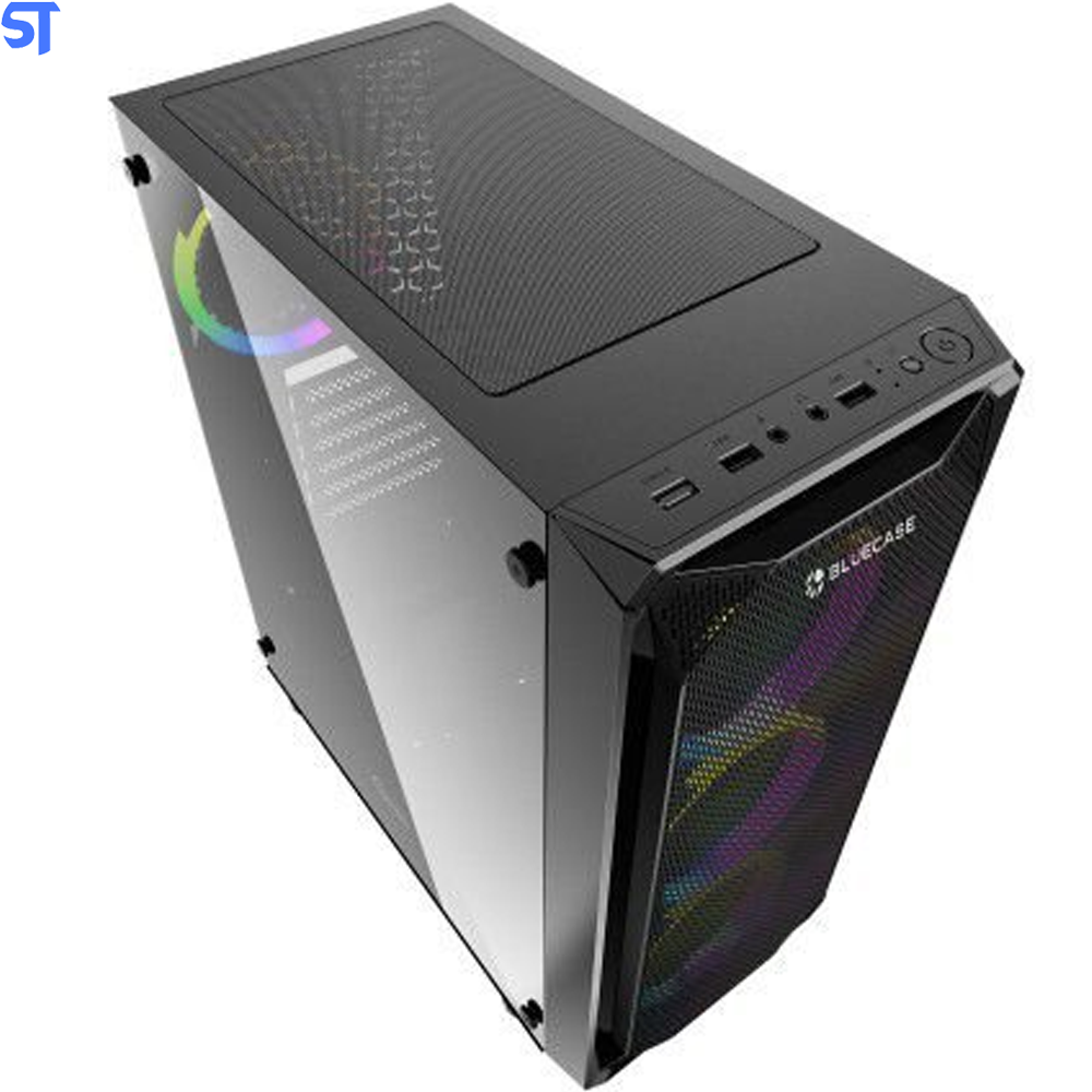 Gabinete Gamer Bg-032 Preto Bluecase Sem Fonte / Usb 3.0