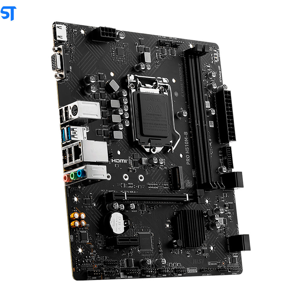 Placa Mãe MSI Pro H510M-B Socket LGA 1200 / VGA / DDR4