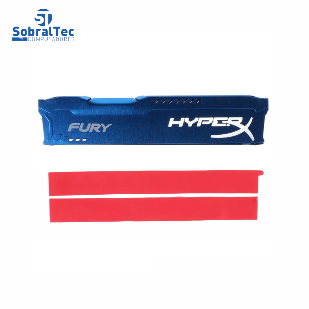 Dissipador De Memória Ram Ddr3 Ddr4 Para Desktop Thermal Pads HyperX Fury