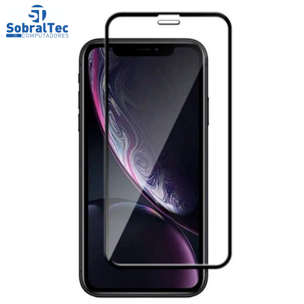 Película De Vidro Protetora 3D Para iPhone XR/11