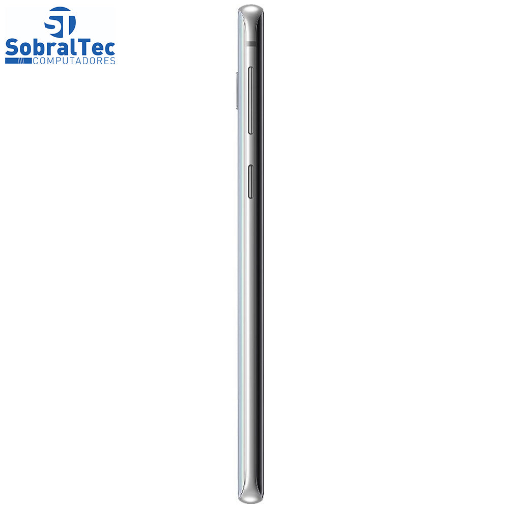 Smartphone Samsung Galaxy S10 Branco 128GB - Dual Chip Android Tela 6.1" Câmera Tripla 12MP+12MP+16MP Octa-Core 2.7GHz