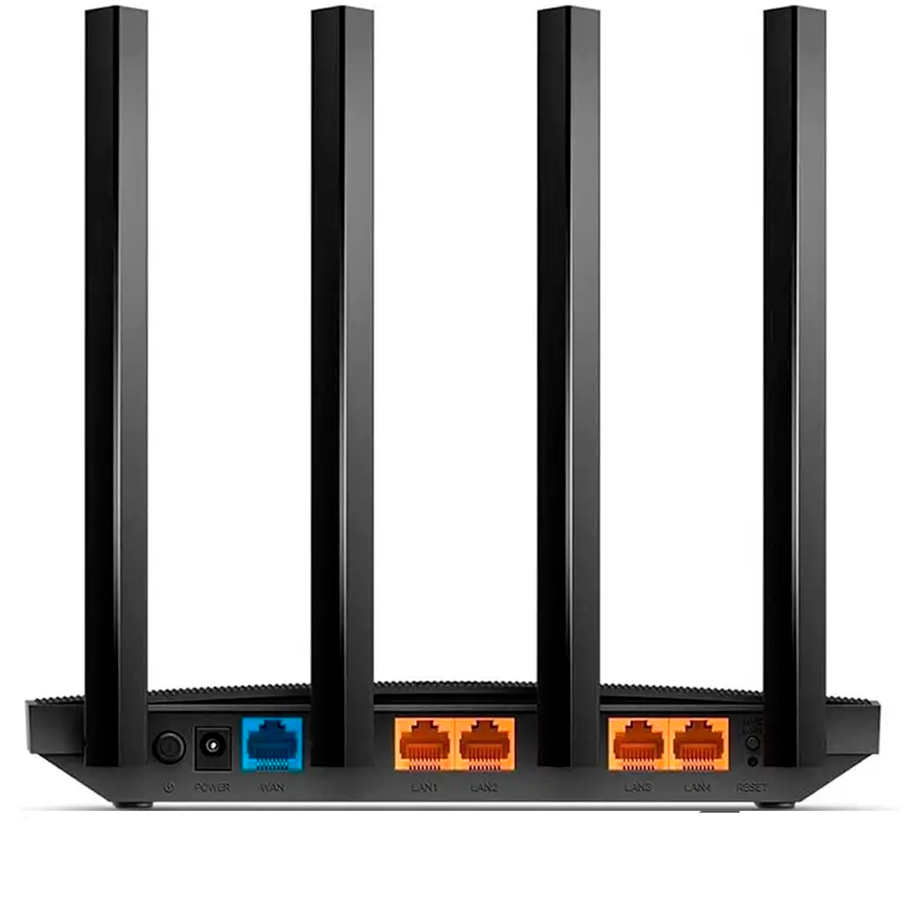Roteador Wireless Mesh Tp-Link Archer C6 Ac1200 Dual Band Mu-Mimo Full Gigabit Com 4 Portas Gigabit