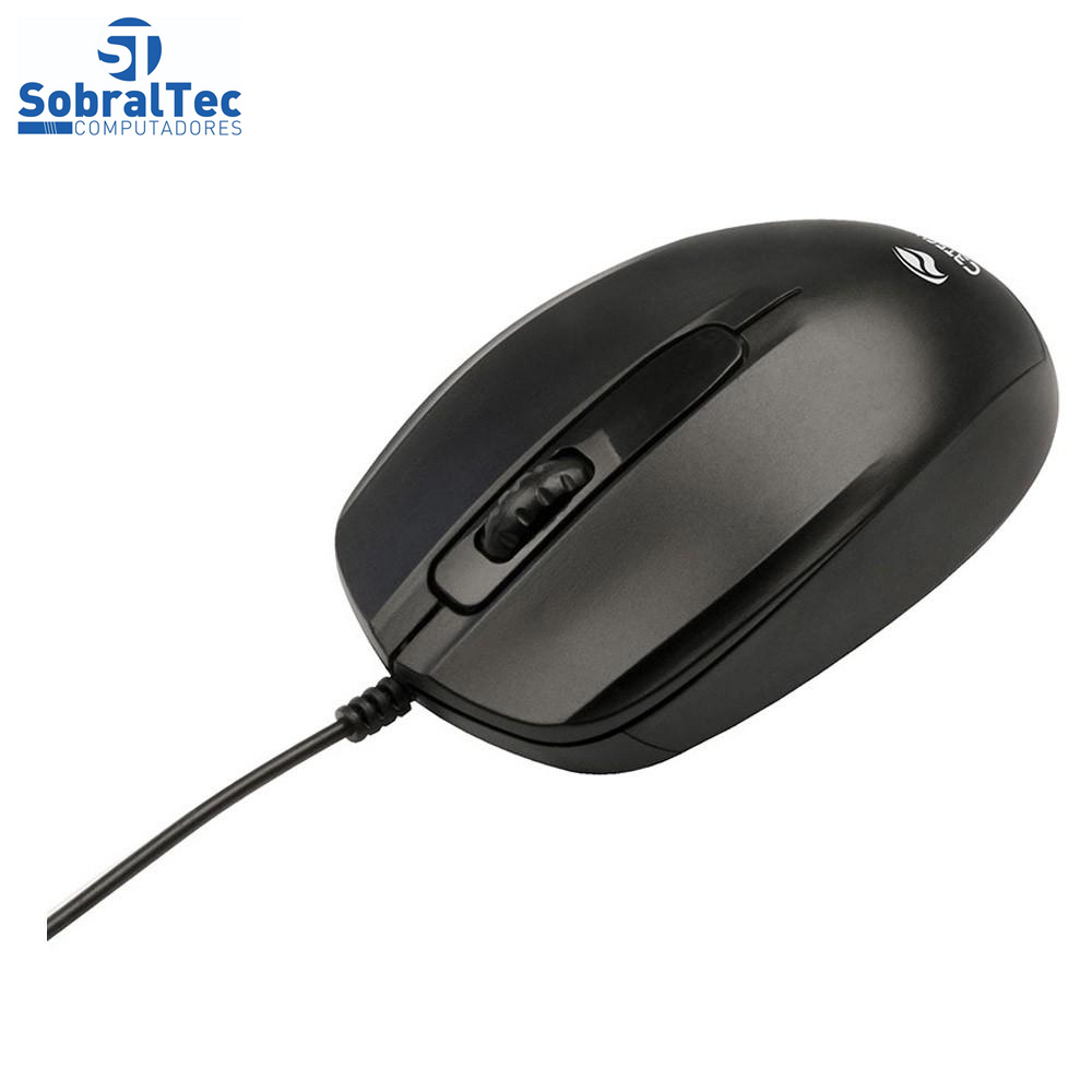 Mouse Óptico Usb MS-30bk Preto C3Tec