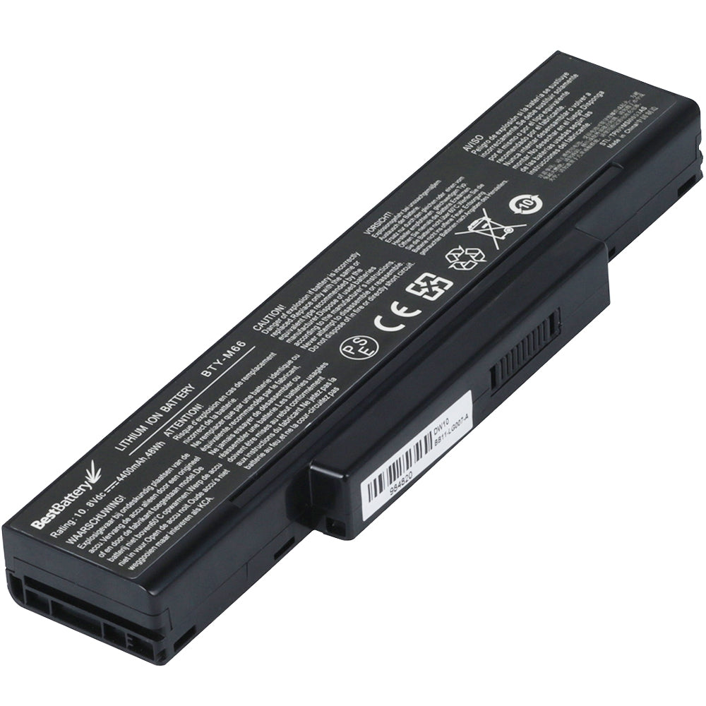Bateria Notebook Positivo Premium SIM+250 Mod M740BAT-6 4400mAh 6 Células