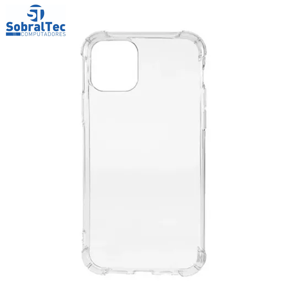 Case De Silicone Transparente Anti impacto para iPhone 12 Pro