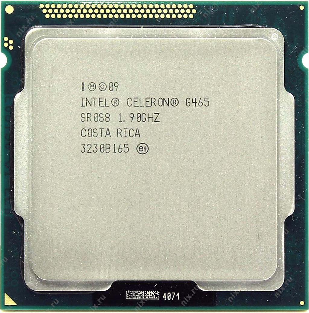 Processador Intel® Celeron® G465 (1.5M Cache, 1.90 GHz) Soq 1155