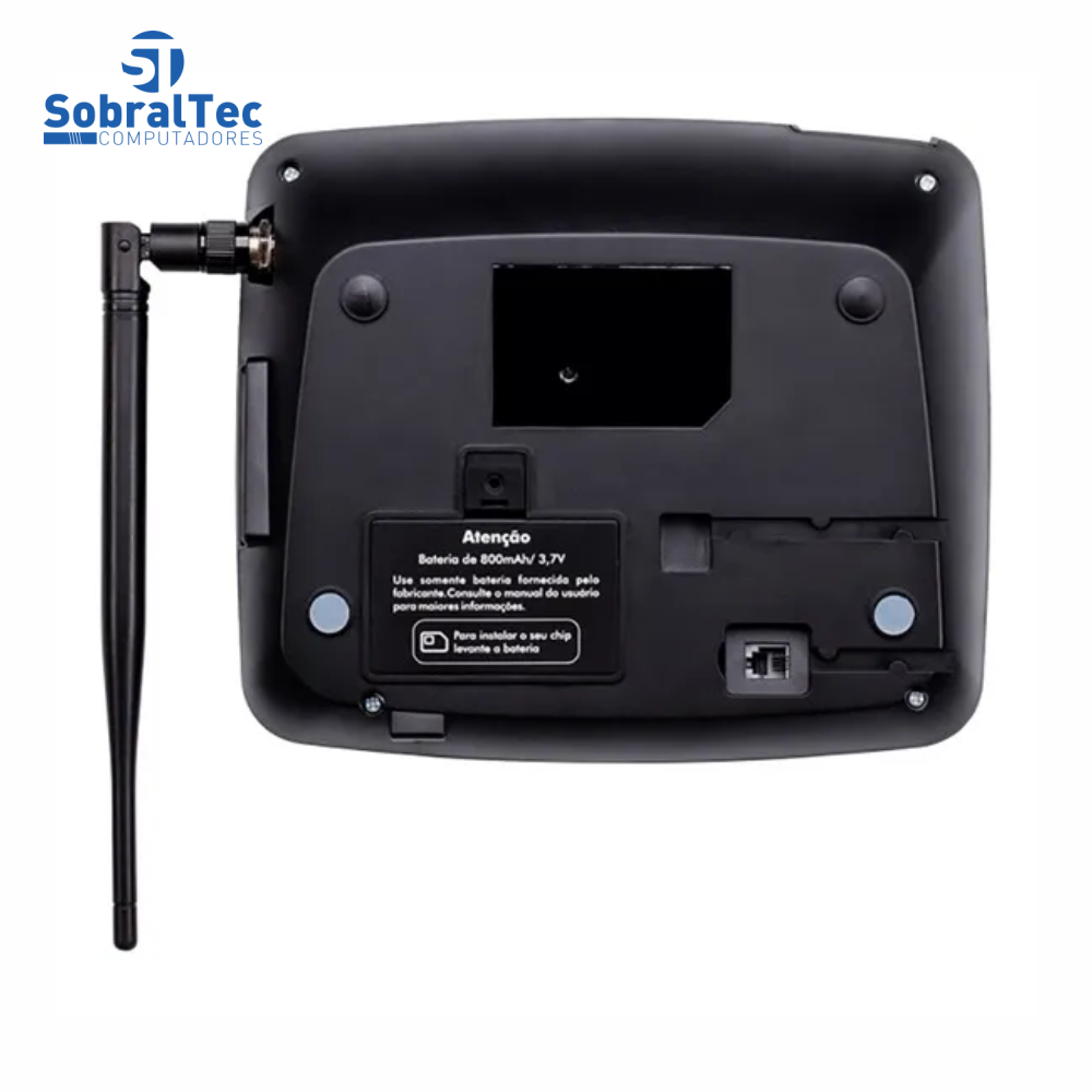 Telefone Celular Fixo Intelbras Dual Chip CF4202 GSM Preto