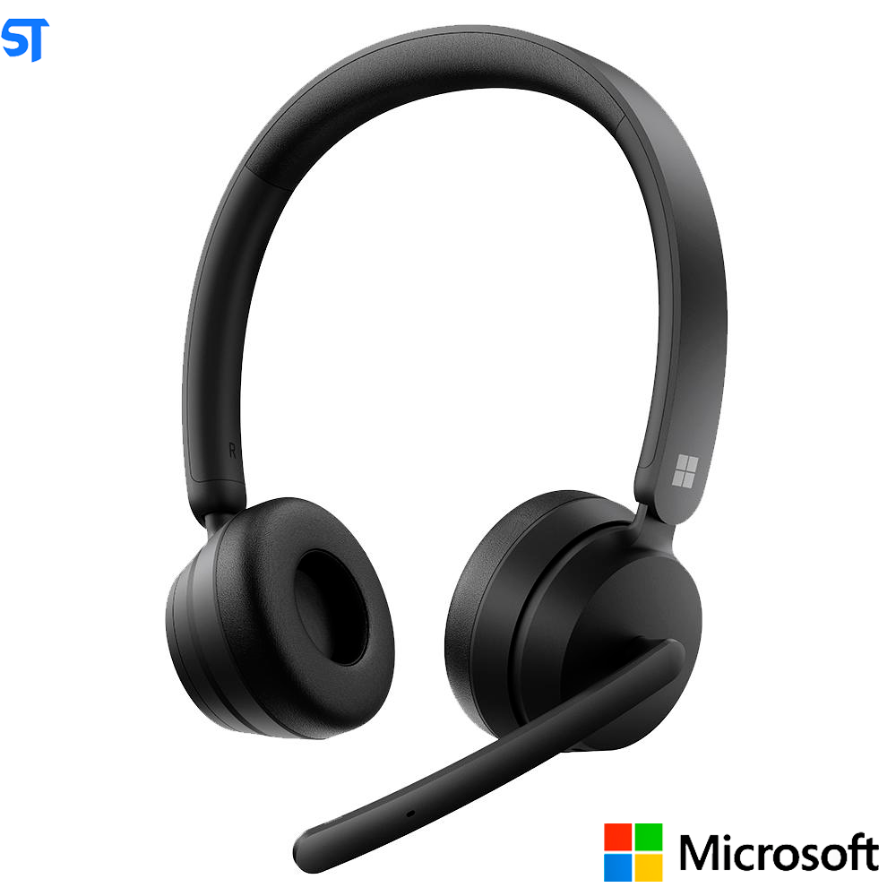 Headset Sem Fio Microsoft Modern Wireless, Driver 28mm, Preto - 8JR-00003
