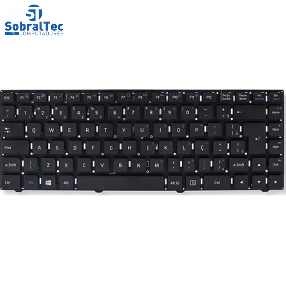 Teclado Notebook Positivo Stilo Xc3650 Sem Moldura Mp-11j78pa-f5167