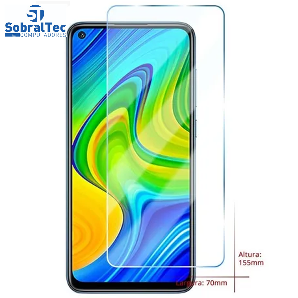Película Protetora De Vidro Temperado Para Xiaomi Note 9